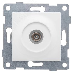 Изображение товара Розетка антенная Ugra, механизм, одинарный, жемчуг (шт)