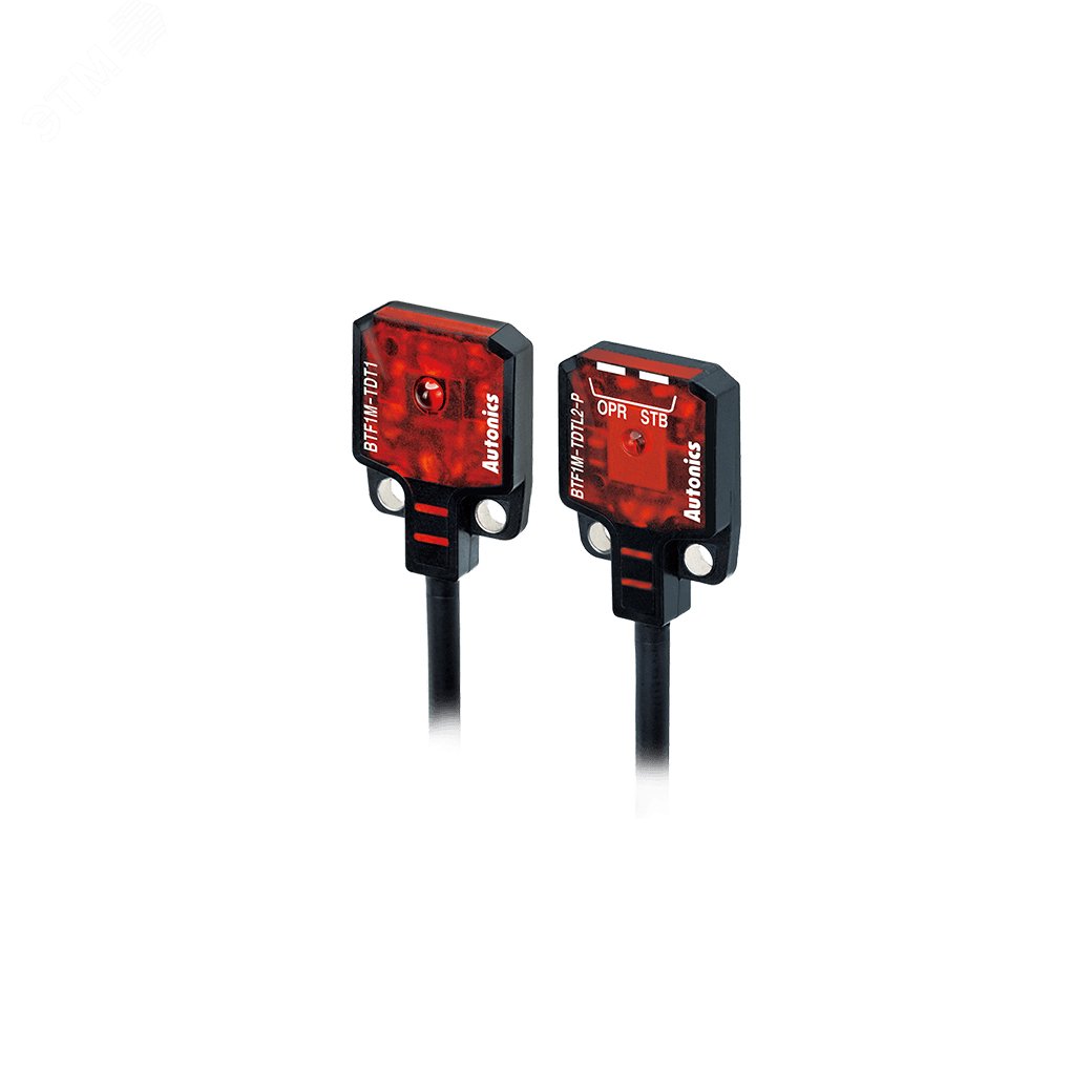 Изображение товара Фотоэлектрический датчик Autonics BTF1M-TDTL-P IP67 12-24 В, 1 м диапазон Изображение товара Фотоэлектрический датчик Autonics BTF1M-TDTL-P IP67 12-24 В, 1 м диапазон