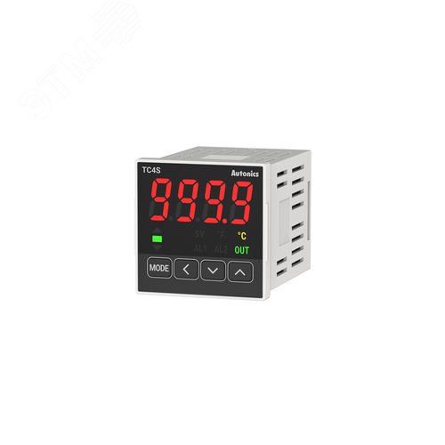 Изображение товара Температурный контроллер TC4SP-12R. 48 х 48 мм (11-контактный штекер). 24-48 В= / 24 В~. выход: релейный или ТТР. выход сигнализации - 1 шт. (шт)