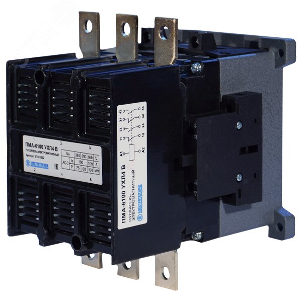 Изображение товара Пускатель электромагнитный ПМА-6100 УХЛ4 В 160А для асинхронных двигателей