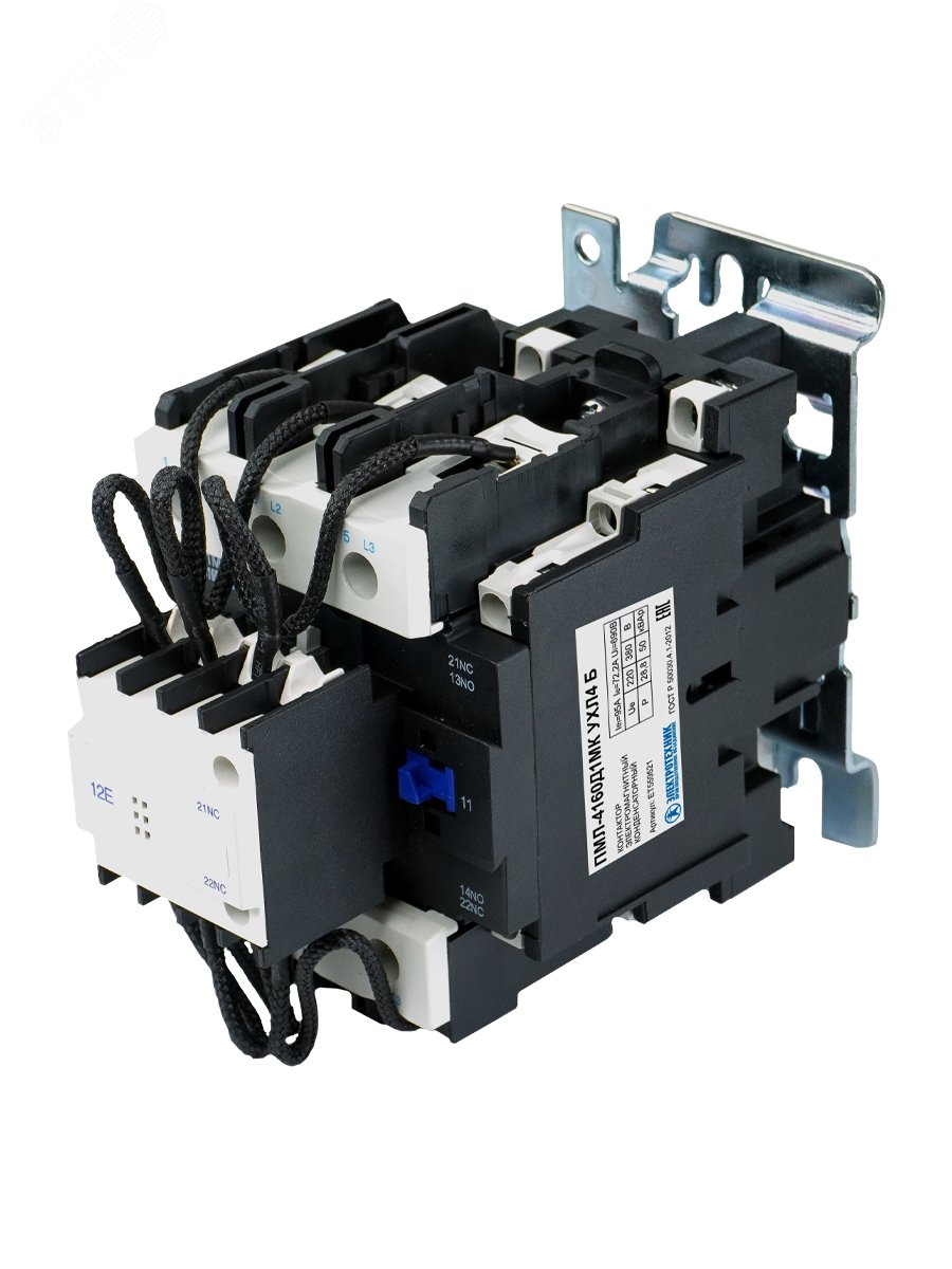 Изображение товара Контактор конденсаторный электромагнитный ПМЛ-4160Д1МК УХЛ4 220В