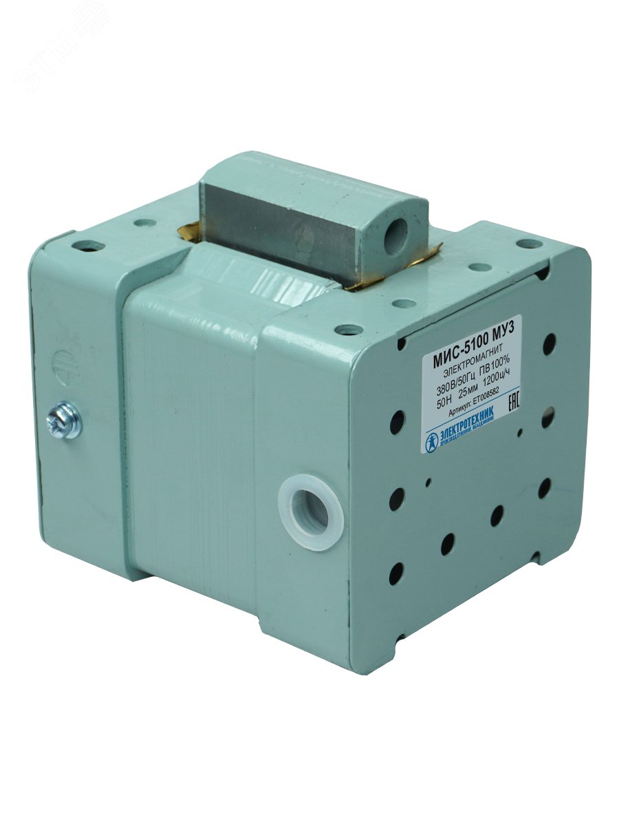 Изображение товара Электромагнит МИС-5100 МУ3 380В IP20 с гибкими выводами