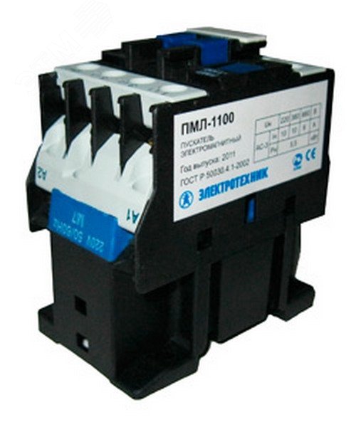 Контактор электромагнитный ПМЛ-2100М УХЛ4 В, 24В, (3з+2р) артикул ...