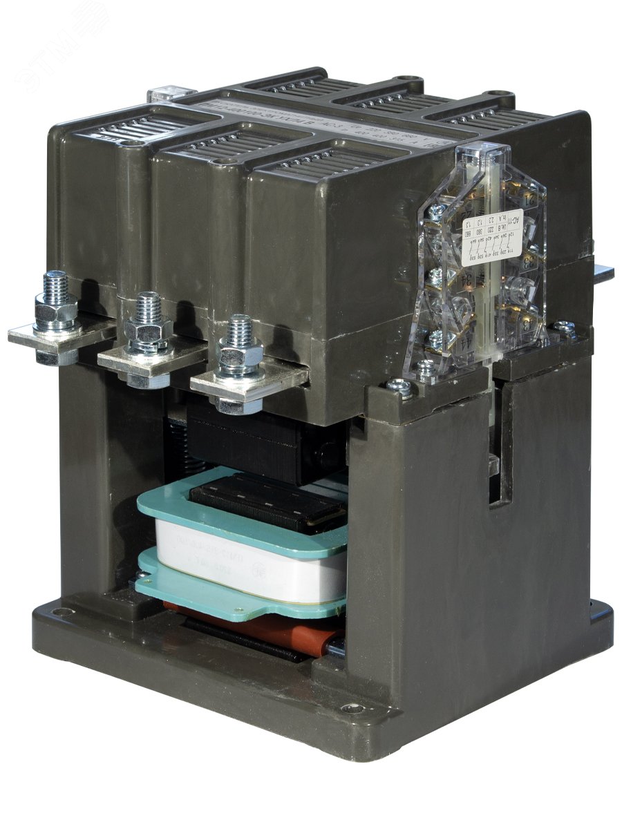 Изображение товара Пускатель электромагнитный серии ПМ12-400 подходящий для управления электродвигателями 380В