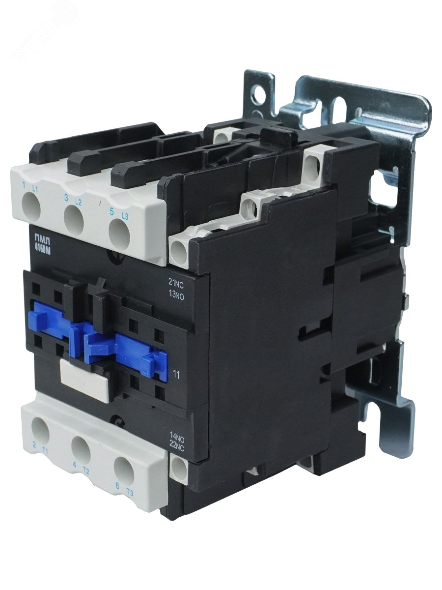 Изображение товара Пускатель электромагнитный ПМЛ-4160М УХЛ4 Б, 220В/50Гц, 1р+1з, 63А, нереверсивный, без реле, IP20 (шт)