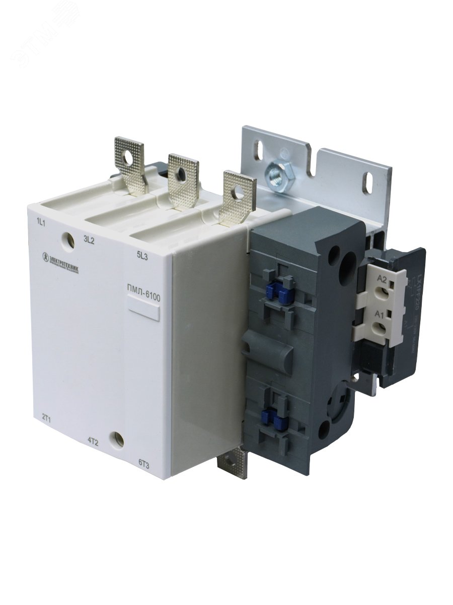 Изображение товара Пускатель электромагнитный ПМЛ-6100 УХЛ4 Б 220В/50Гц 160А нереверсивный