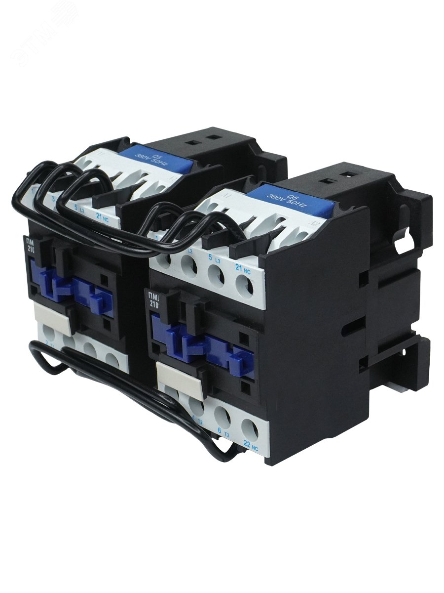 Изображение товара Пускатель электромагнитный ПМЛ-2501 УХЛ4 Б 380В 25А реверсивный IP00