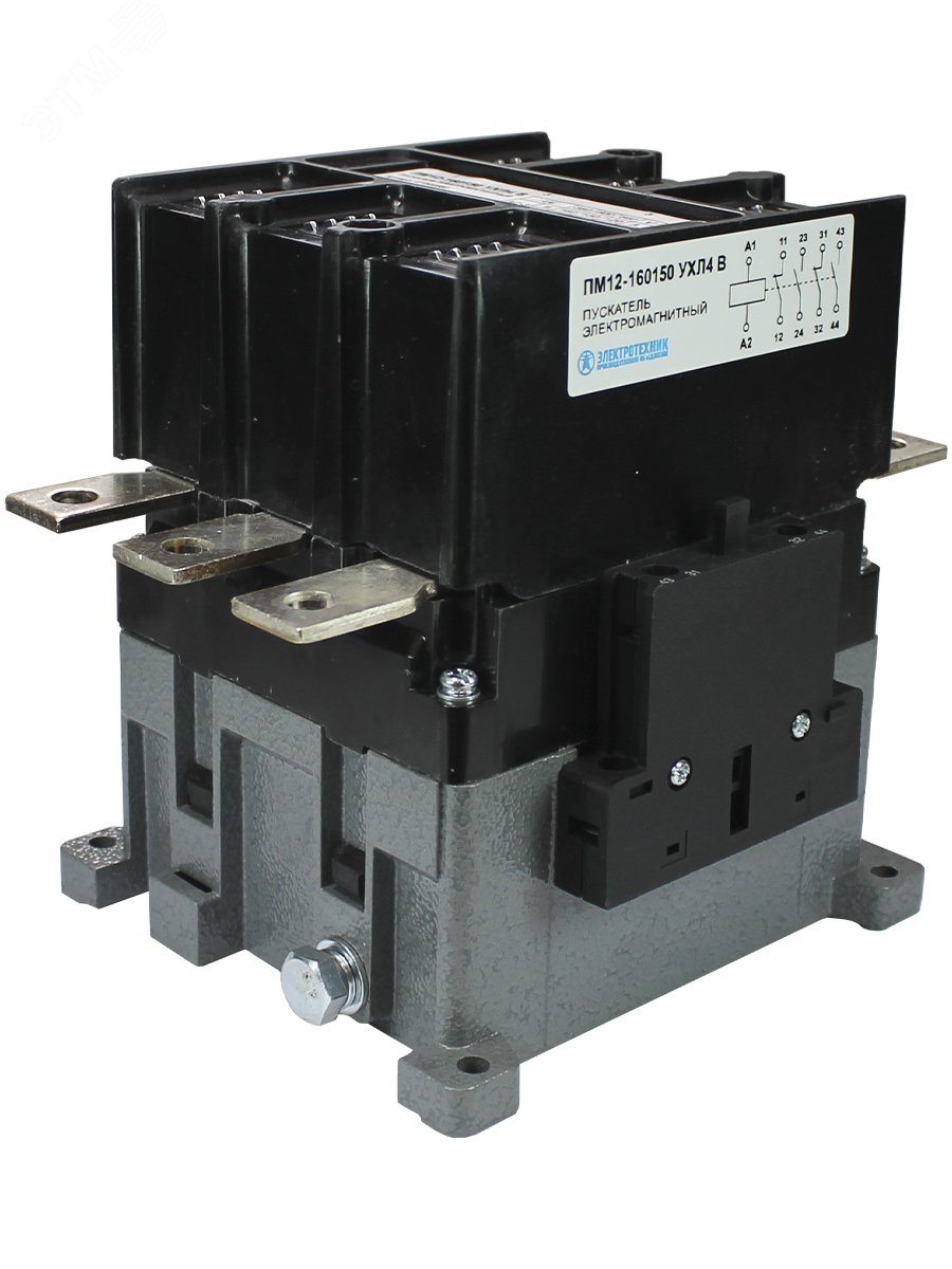 Изображение товара Пускатель ПМ12-160150 220В для асинхронных электродвигателей серия ПМ12