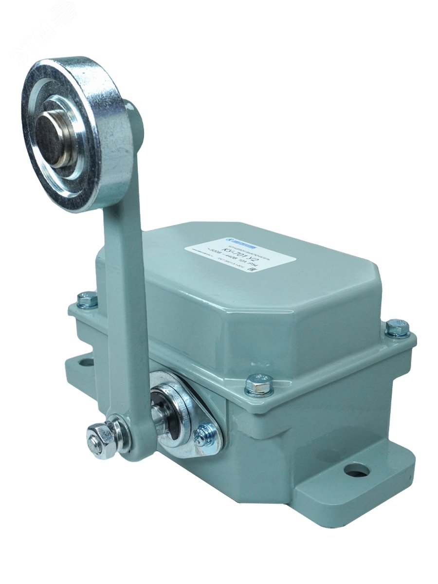 Изображение товара Выключатель концевой КУ-701 У2, рычаг с роликом, 10А, IP54, 2 электрических цепи (шт)