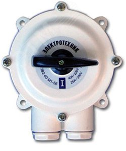 Изображение товара Выключатель пакетный ВП2-40 М1 до 40А IP56 монтаж на плату