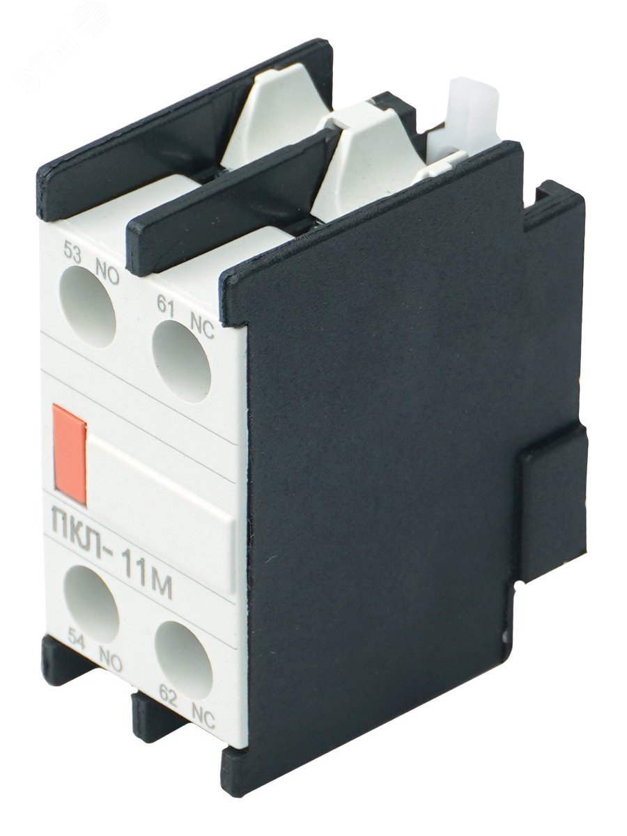 Изображение товара Приставка контактная ПКЛ-11М О4 Б для контакторов и пускателей 16А Россия