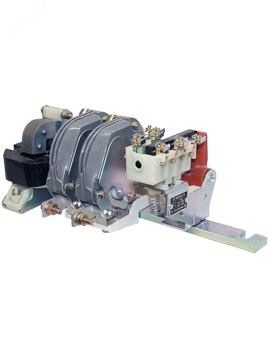 Изображение товара Контактор электромагнитный КТ-6022Б У3, 160А, 220В, 2з+2р, 2 полюса (шт)