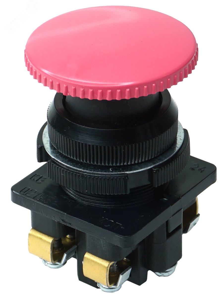 Изображение товара Кнопка КЕ-021 исп1 2з крс гриб для промышленной автоматизации