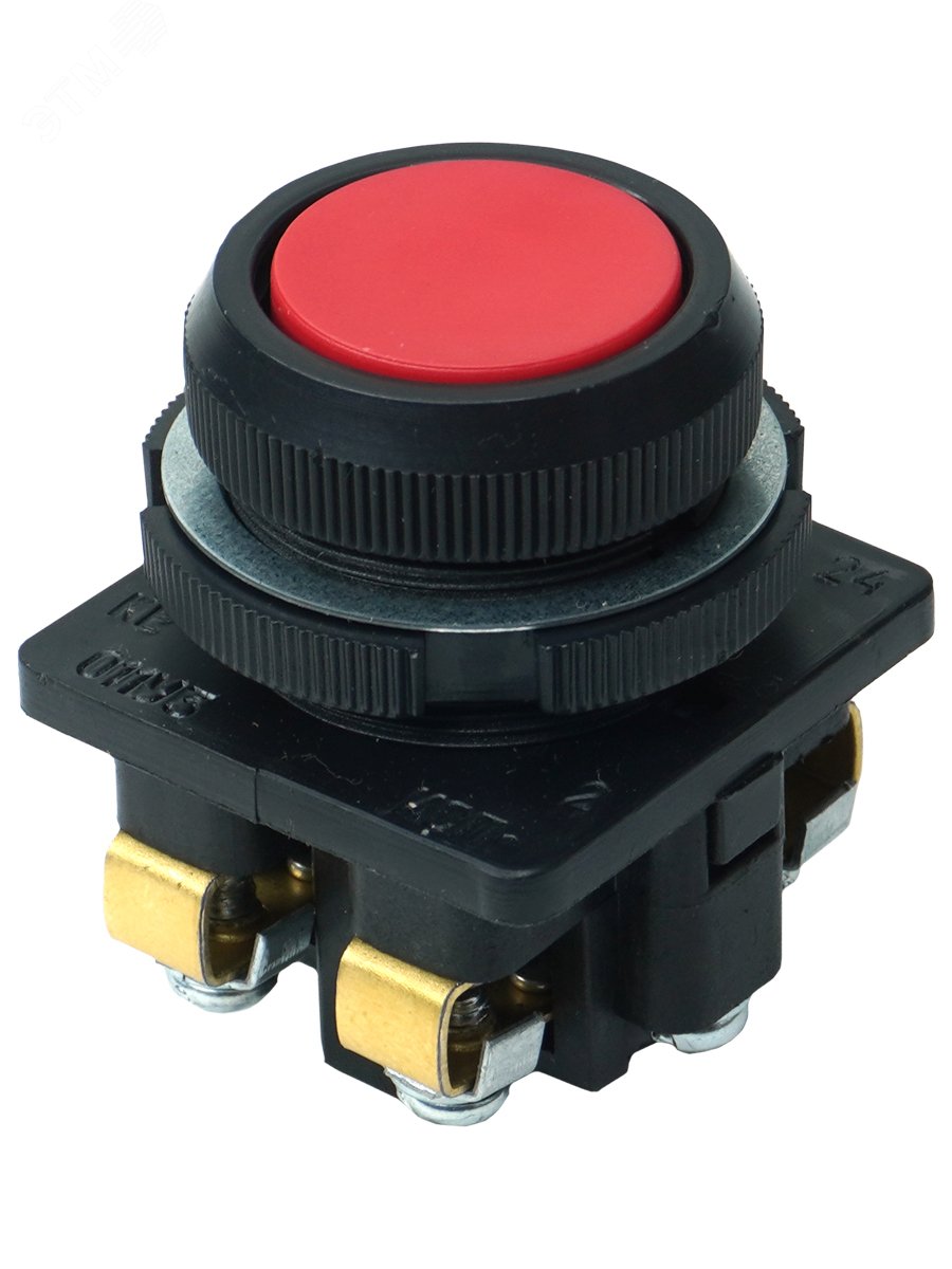 Изображение товара Кнопка КЕ-011 исп3 (2р) крс.кн. для промышленного применения 660 В 10 А