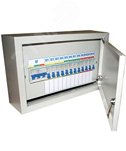 Изображение товара ОЩВ-12 УХЛ4 63/16А IP54 щиток осветительный навесной