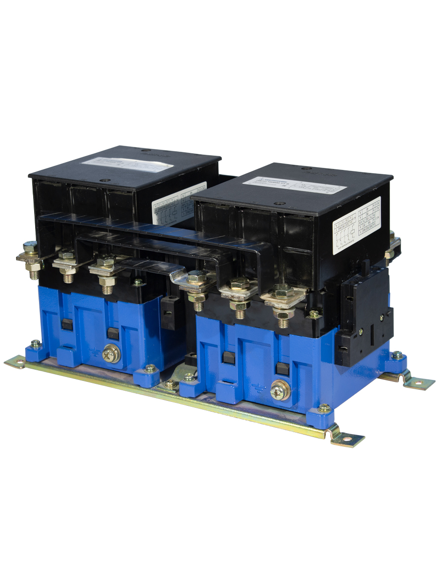 Пускатель электромагнитный ПМ12-250500 УХЛ4 В, 220В/50Гц, 4з+4р, 250А, реверсивный, без реле, IP00