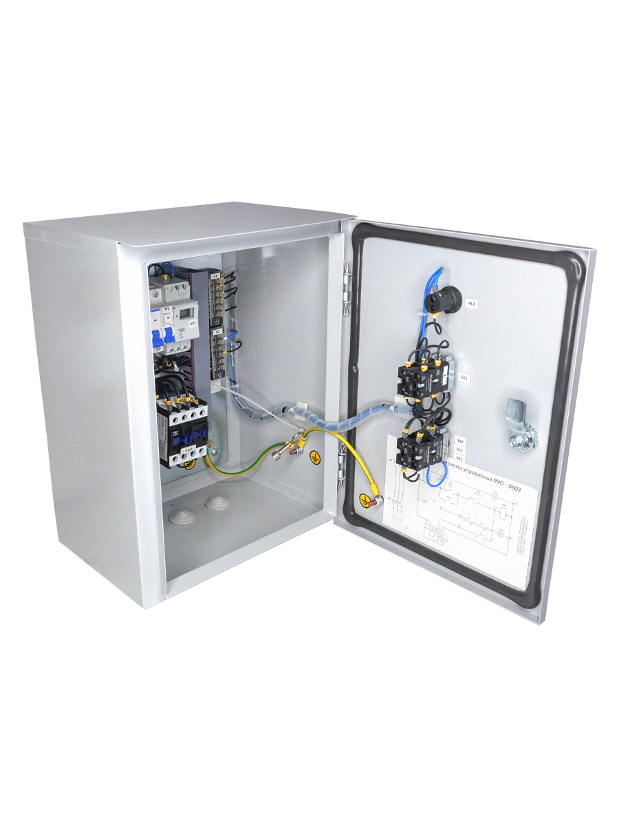 Ящик управления освещением, программатор ЯУО9603-4074 У3.1 IP54, 100А, (ЭТ)