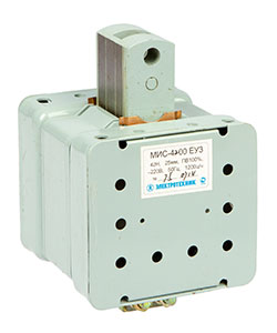 Электромагнит МИС-5200 ЕУ3, 220В, толкающее исполнение, ПВ 100%, IP20, с жесткими выводами