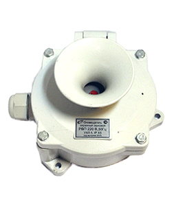 Оповещатель охранный звуковой РВП-380В УХЛ5, 380В AC, IPX5