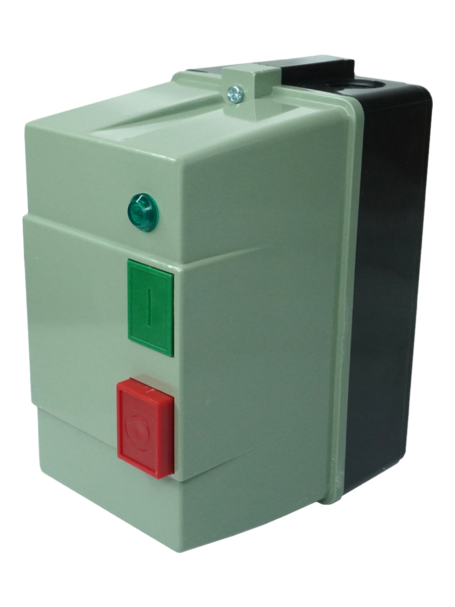 ПМЛ-2230 УХЛ4 Б, 380В/50Гц, 1з, 25А, нереверсивный, с реле РТЛ-1022-2 17-25А, в корпусе из пластика IP54, с кнопками ПУСК + СТОП и сигнальной лампой, пускатель электромагнитный   (ЭТ)