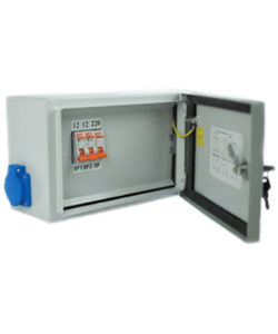 ЯТП-0,25 У3 220/12В, с 3-мя автоматами, IP54, ящик с понижающим трансформатором  (ЭТ)