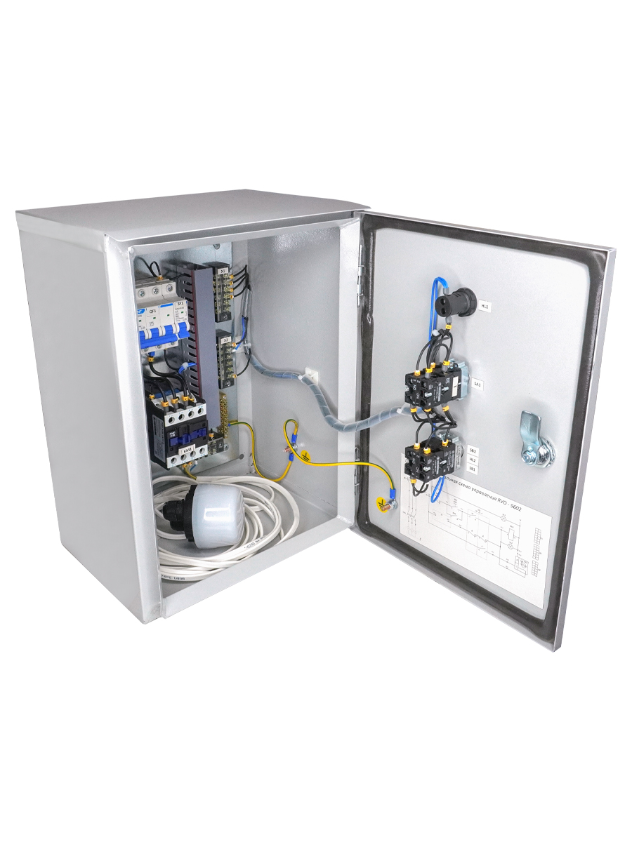 Ящик управления освещением, фотореле ЯУО9602-3474 У3.1 IP54, 25А, (ЭТ)