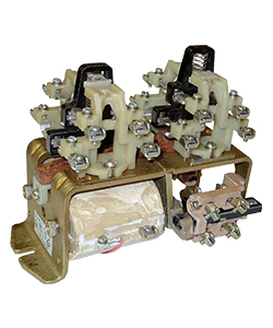 Контактор электромагнитный МК1-84А У3, 110В, 8з+4р, IP00