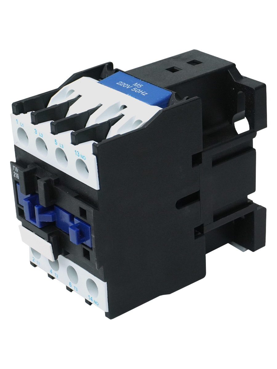 Пускатель электромагнитный ПМЛ-2160М УХЛ4 Б, 220В/50Гц, 1з, 25А, нереверсивный, без реле, IP20