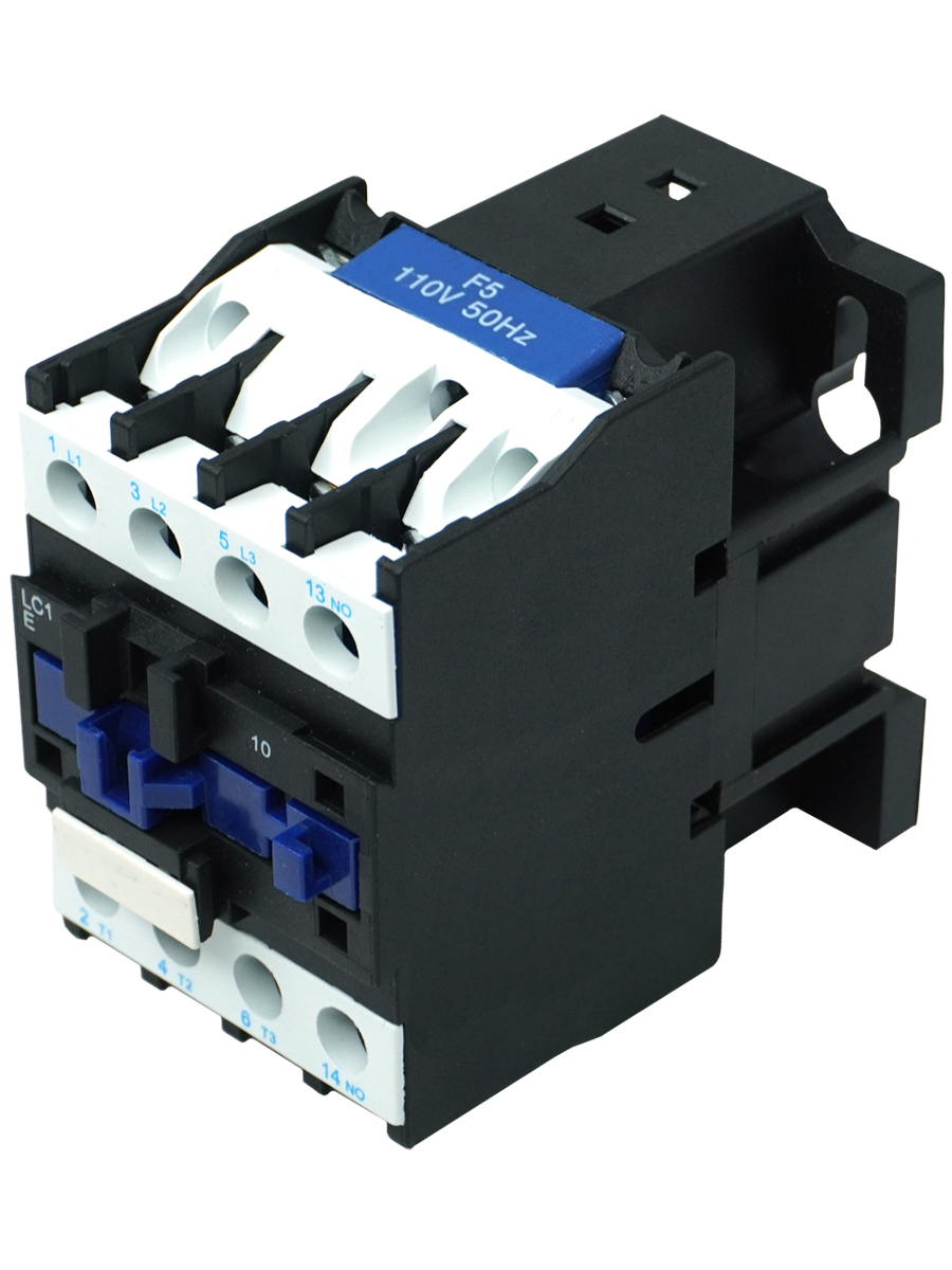 Контактор электромагнитный LC1E2510F5, 3Р, 25А, 1НО, 110В/50Гц, (ЭТ)