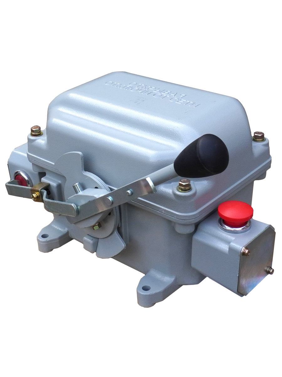 Командоконтроллер экскаваторный ЭК-8203А У2, 6 электрических цепей, ручной привод, ПВ 40%, IP20