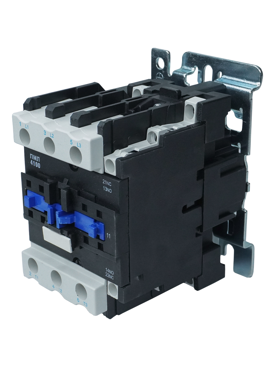 ПМЛ-4100 УХЛ4 Б, 110В/50Гц, 1р+1з, 63А,           нереверсивный, без реле, IP00, пускатель          электромагнитный