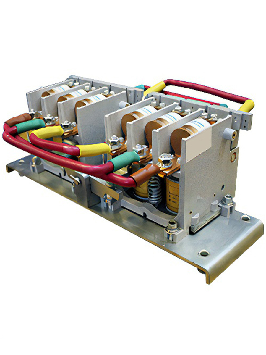 Контактор вакуумный КВТ(Р)-1,14-2,5/160-3 У3, трёхполюсный, 160А, 220В, 4з+2р, реверсивный, без реле, IP00.