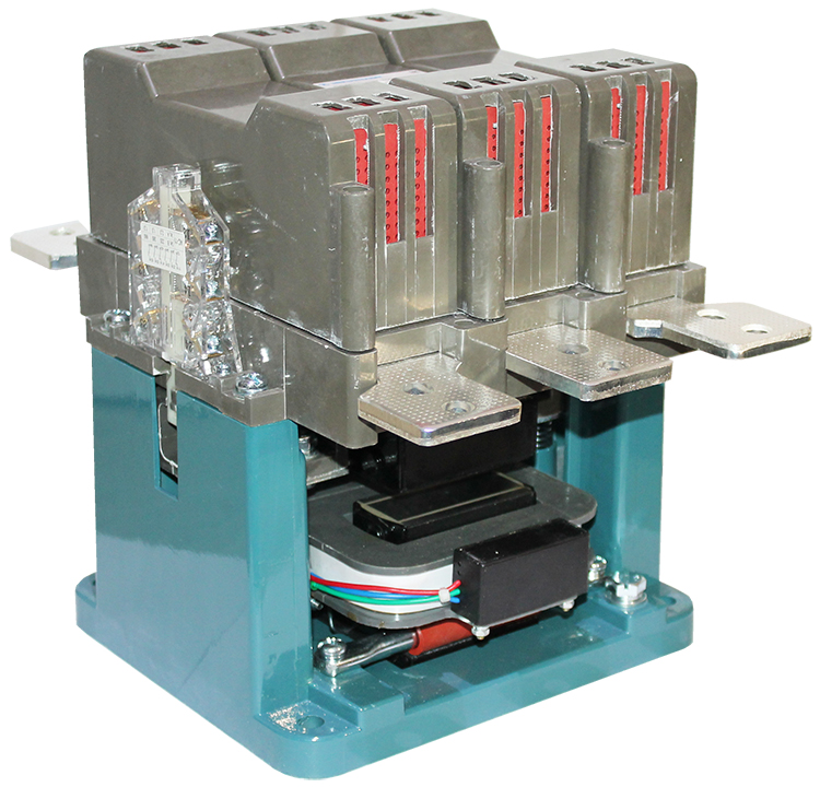 Пускатель электромагнитный ПМ12-630100 УХЛ4 В, 380В/50Гц, 4з+2р, 630А, нереверсивный, без реле, IP00