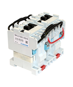 Пускатель электромагнитный ПМ12-010551 УХЛ4 В, 220В/50Гц, 2з+4р, 10А, реверсивный, без реле, IP20