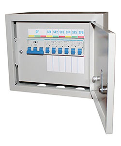 Щиток осветительный навесной ОЩВ-6 УХЛ4, 100/25А, IP31