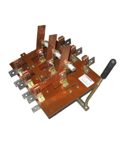 Переключатель ПБ-34 П У3, 400А, 380В гетинаксовое основание, правая боковая рукоятка, IP00