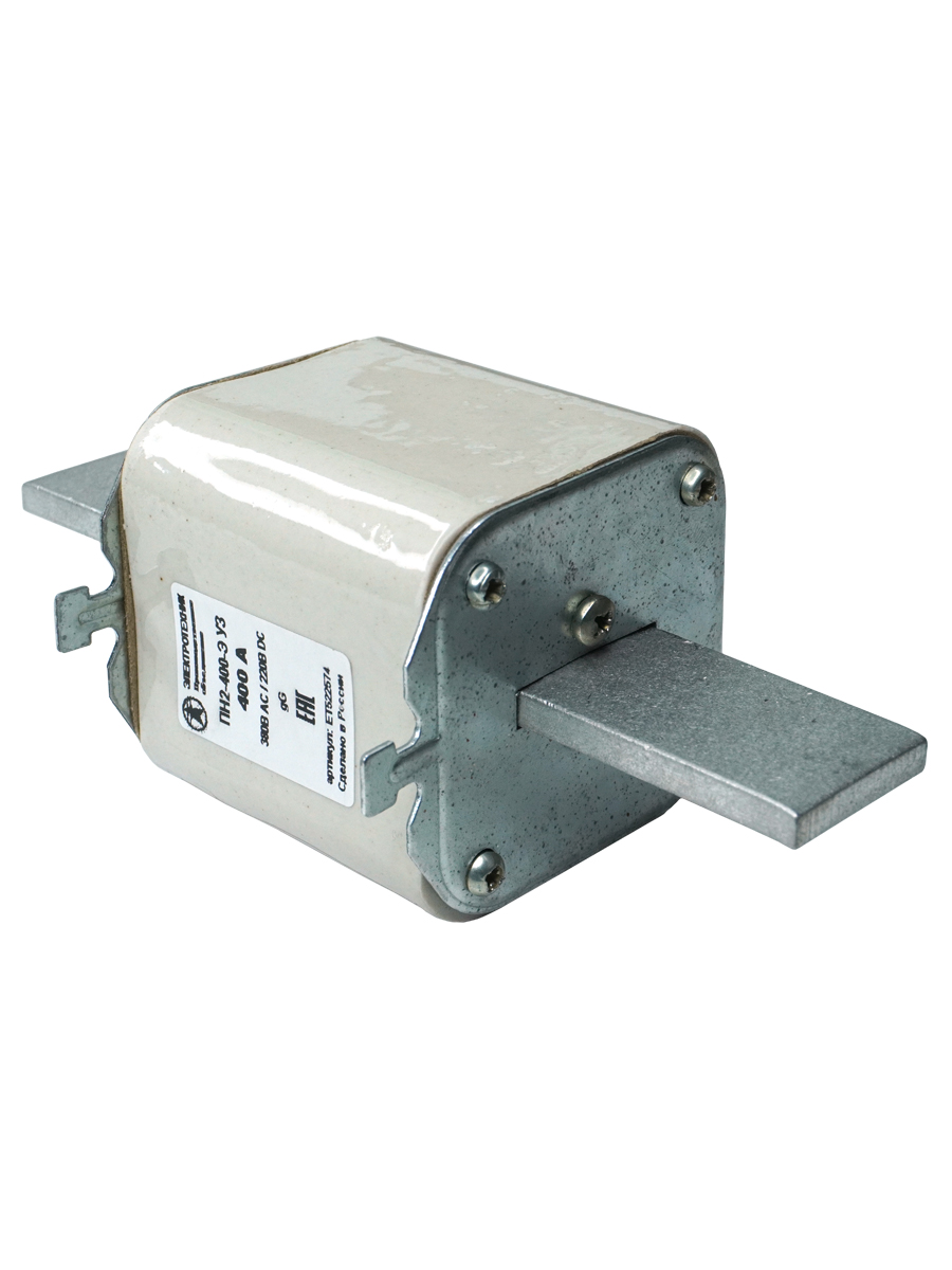 Вставка плавкая ПН2-400-Э У3 на 400А, стальные ножи