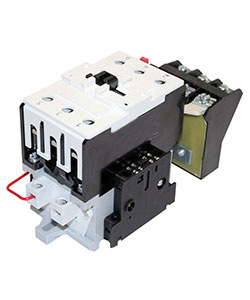 Пускатель электромагнитный ПМ12-063201 УХЛ4 В, 380В/50Гц, 2з+2р, вариант А, 63А, нереверсивный, с реле РТТ-231 53,5-63,0А, IP00