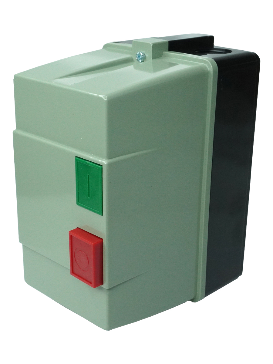 Пускатель электромагнитный ПМЛ-2220 УХЛ4 Б, 220В/50Гц, 1з, 25А, нереверсивный, с реле РТЛ-1022-2 17-25А, в корпусе из пластика IP54, с кнопками ПУСК + СТОП