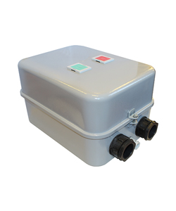 ПМ12-040120 У2 В, 380В/50Гц, 1з, 40А, нереверсивный, без реле, в корпусе IP54, с кнопками ПУСК и СТОП, пускатель электромагнитный  (ЭТ)