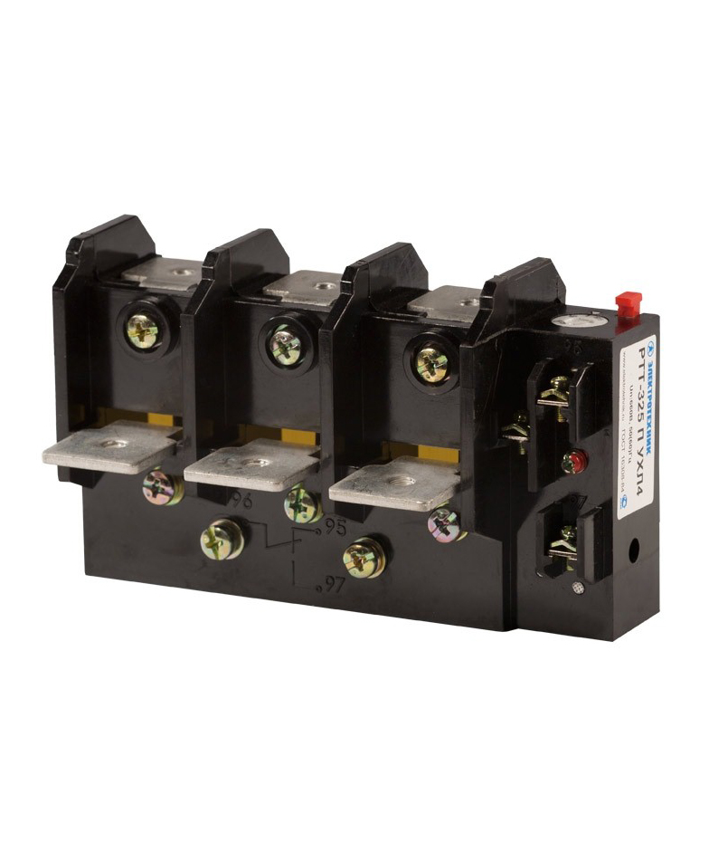 РТТ-425 П УХЛ4, 63А, 53,5 - 72,3А, 660В/50Гц, 1з+1р, ручной возврат, IP00, реле электротепловое токовое  (ЭТ)