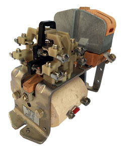 Контактор электромагнитный МК3-20 У3, 100А, 75В, 2з+2р, IP00