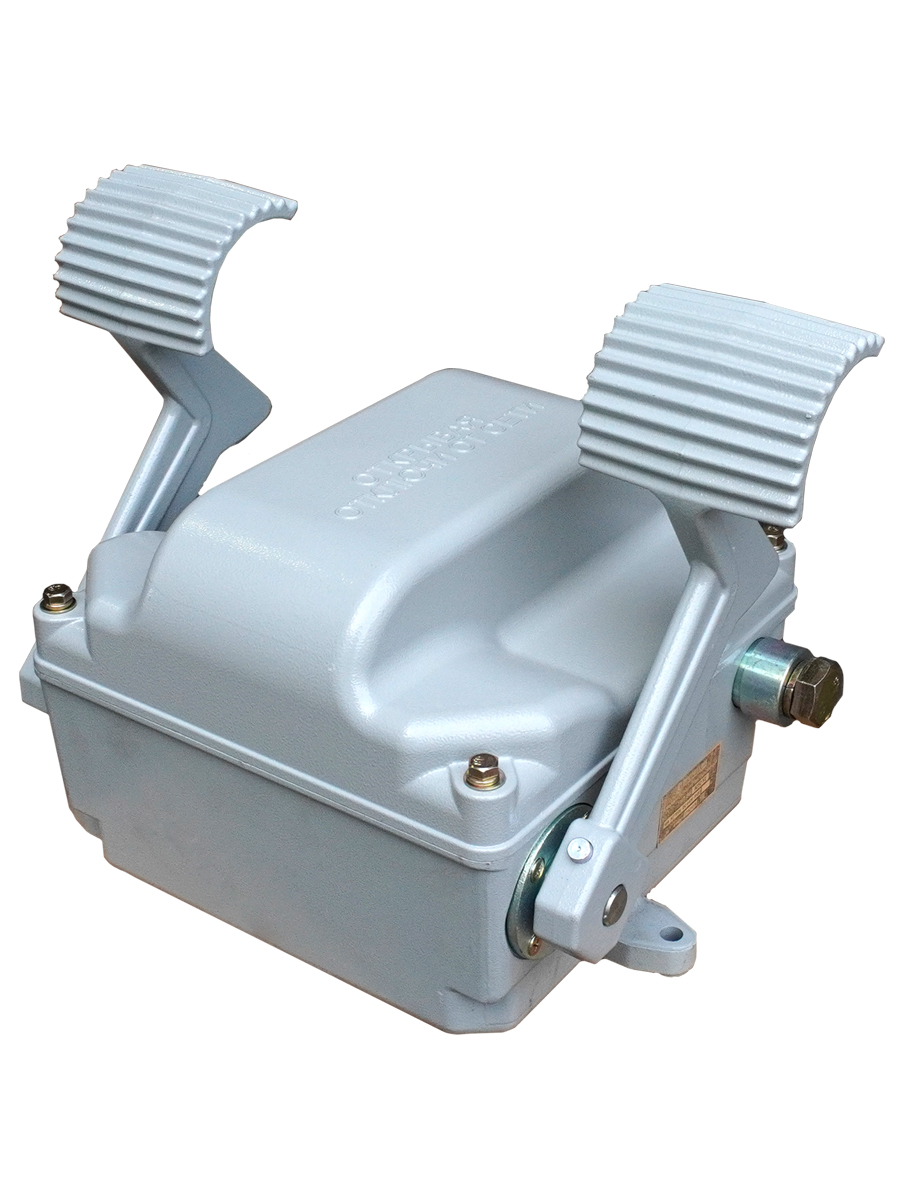 Командоконтроллер экскаваторный ЭК-8252 У2, 6 электрических цепей, ножной привод, ПВ 40%, IP20