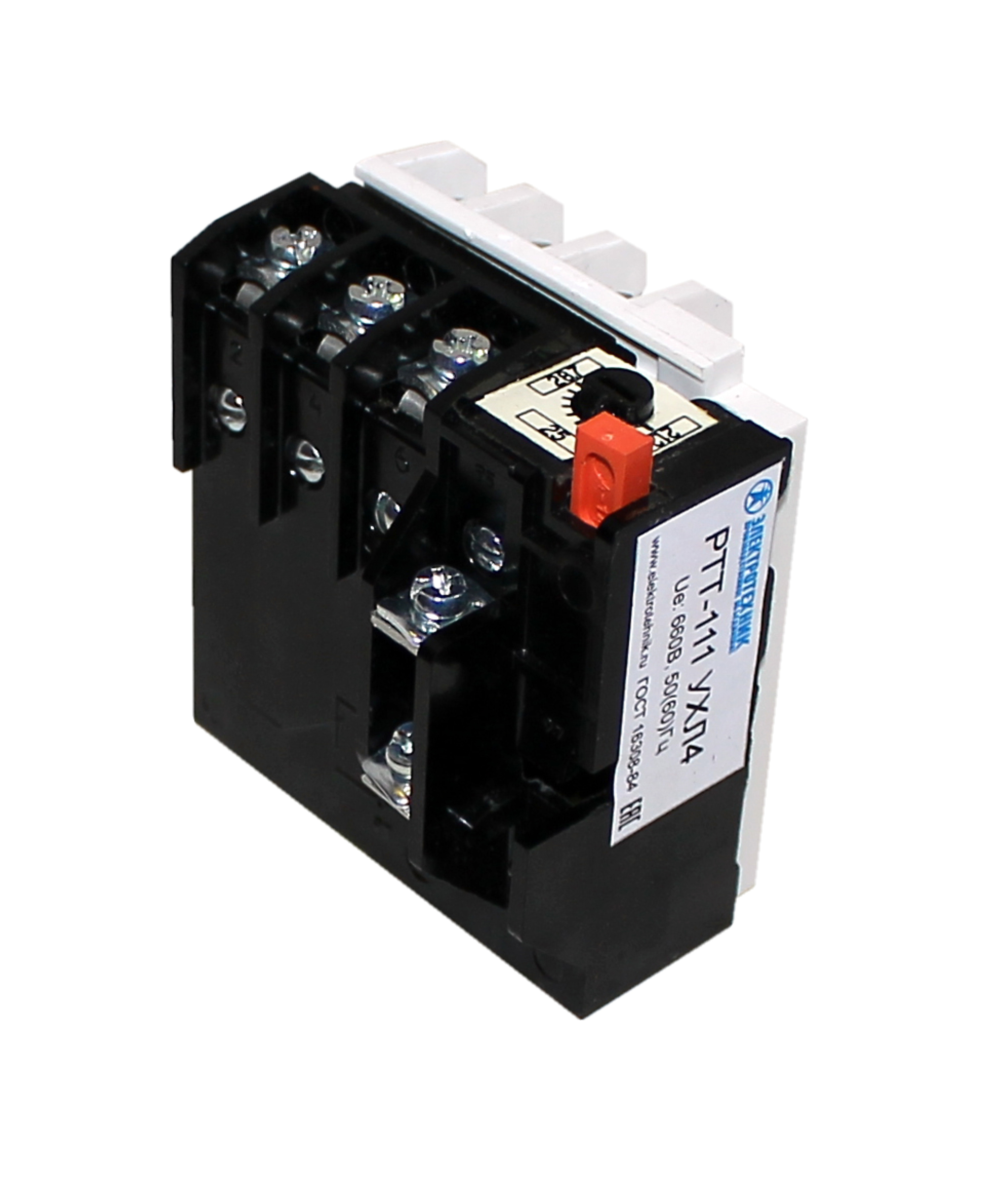 РТТ-111 УХЛ4,  5,00А, 660В/50Гц, 1р, 4,25-5,75А, ручной возврат, реле электротепловое токовое  (ЭТ)