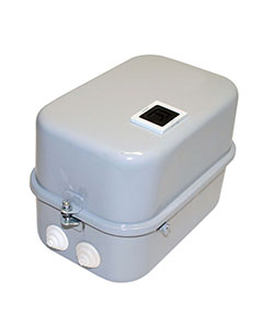 Пускатель электромагнитный ПМ12-025240 У3 В, 220В/50Гц, 1з, 25А, нереверсивный, с реле РТТ-131 21,3-25,0А, в корпусе IP40, с кнопкой R