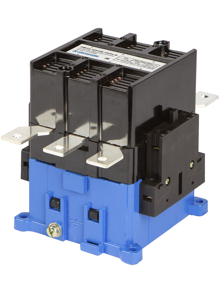 ПМ12-125150 УХЛ4 В, 220В/50Гц, 2з+2р, 125А,       нереверсивный, без реле, IP20, пускатель          электромагнитный (ЭТ)