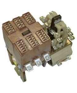 МК2-02А У3, 63А, 110В, 2з+2р, IP00, контактор электромагнитный