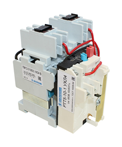 ПМ12-010600 УХЛ4 В, 220В/50Гц, 4з+2р, 10А, реверсивный, с реле  РТТ5-10-1 7,0-10,0А, IP00, пускатель электромагнитный  (ЭТ)