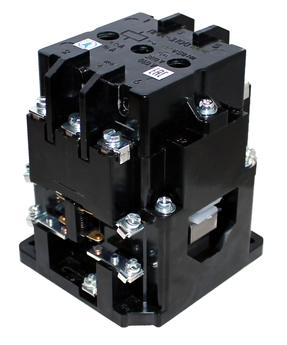 Пускатель электромагнитный ПМА-3100 УХЛ4 В, 220В/50Гц, 2з+2р, 40А, нереверсивный, без реле, IP00