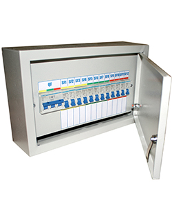 Щиток осветительный навесной ОЩВ-12 УХЛ4, 100/16А, IP54